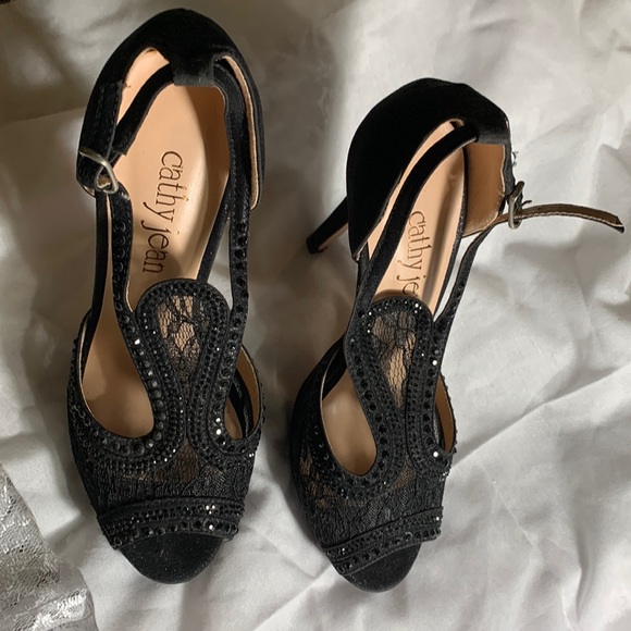 Cathy Jean open toe high heels - Picture 1 of 12
